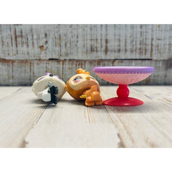 Littlest Pet Shop LPS Vintage Brown Baby Owls EUC - Picture 3 of 3